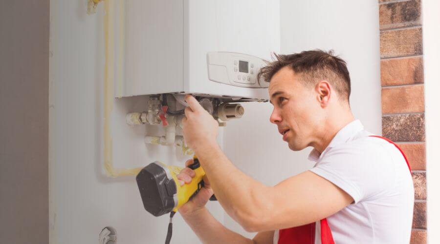 Local tankless water heater installation in Sumner, ME